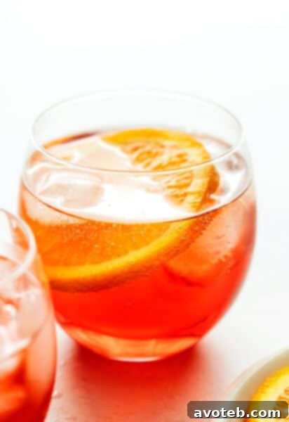 Campari Spritz Cocktail