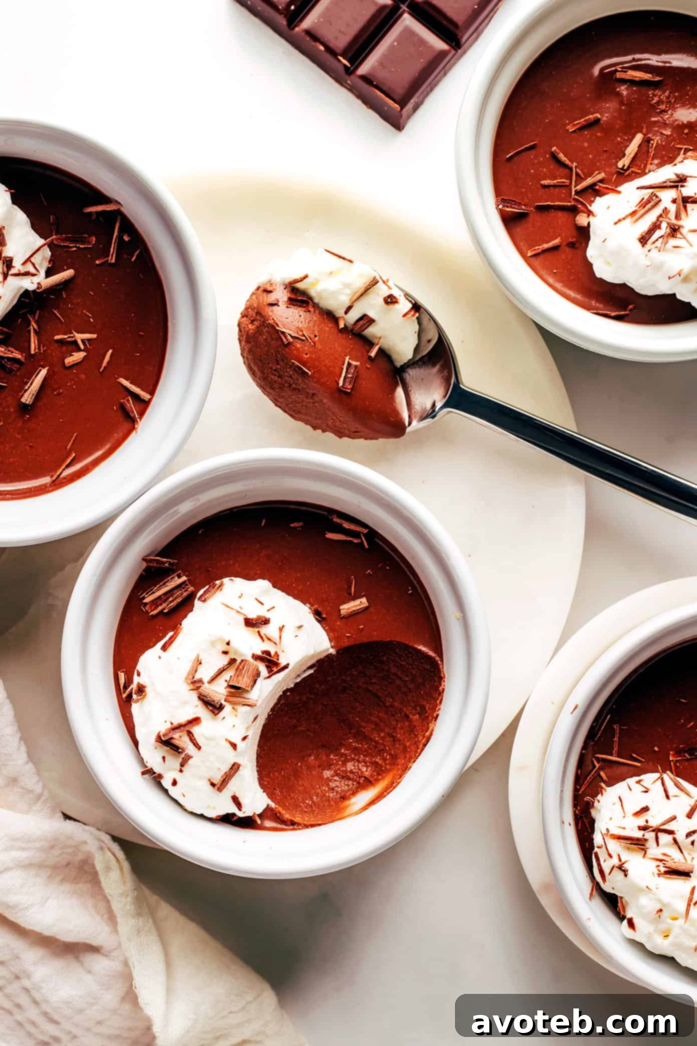 Easy Chocolate Pots de Crème