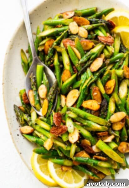 Asparagus Almondine
