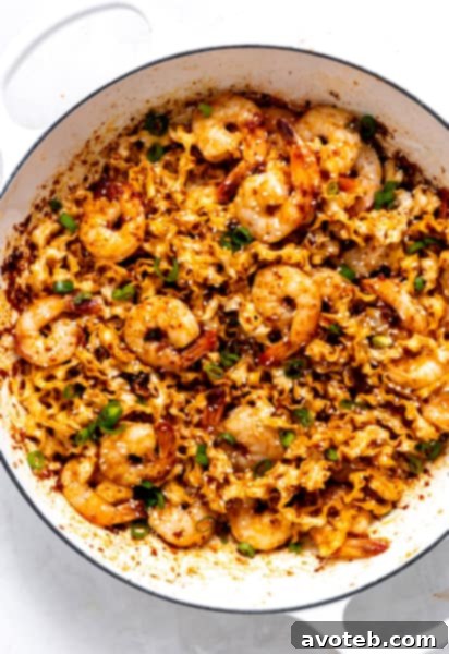 Garlic Chili Oil Noodles with Shrimp