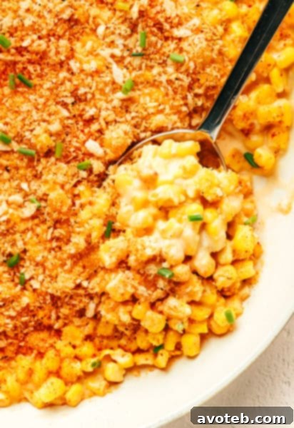 Parmesan Creamed Corn