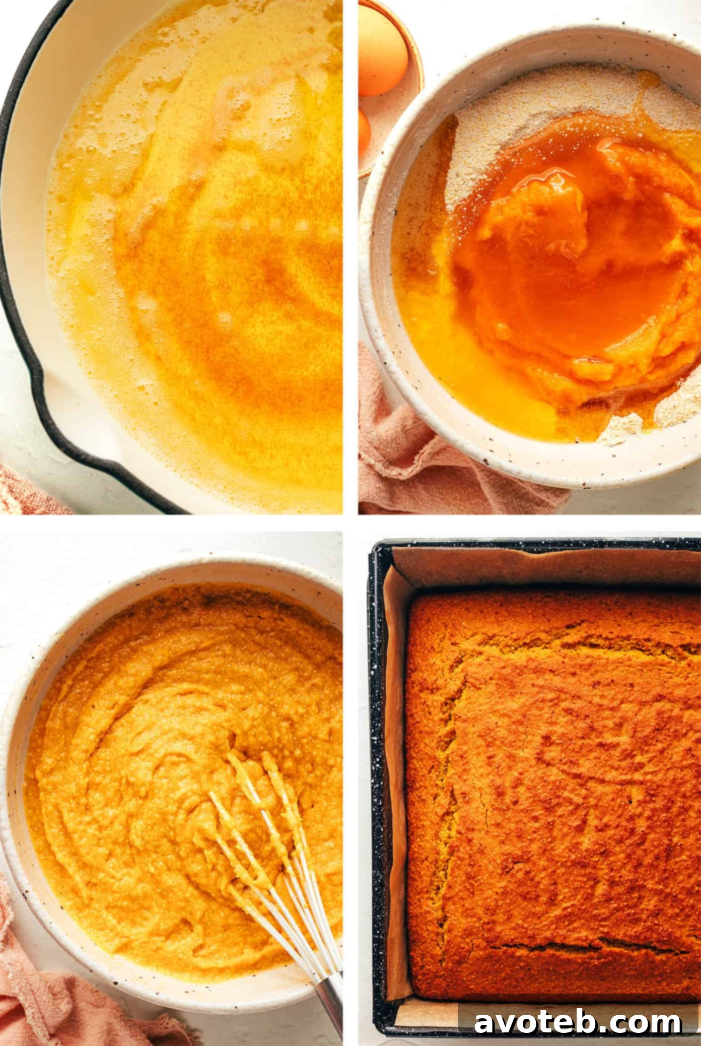 Harvest Pumpkin Cornbread 4 Ingredients for Pumpkin Cornbread