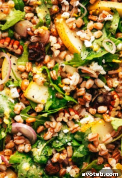 Winter Farro Salad