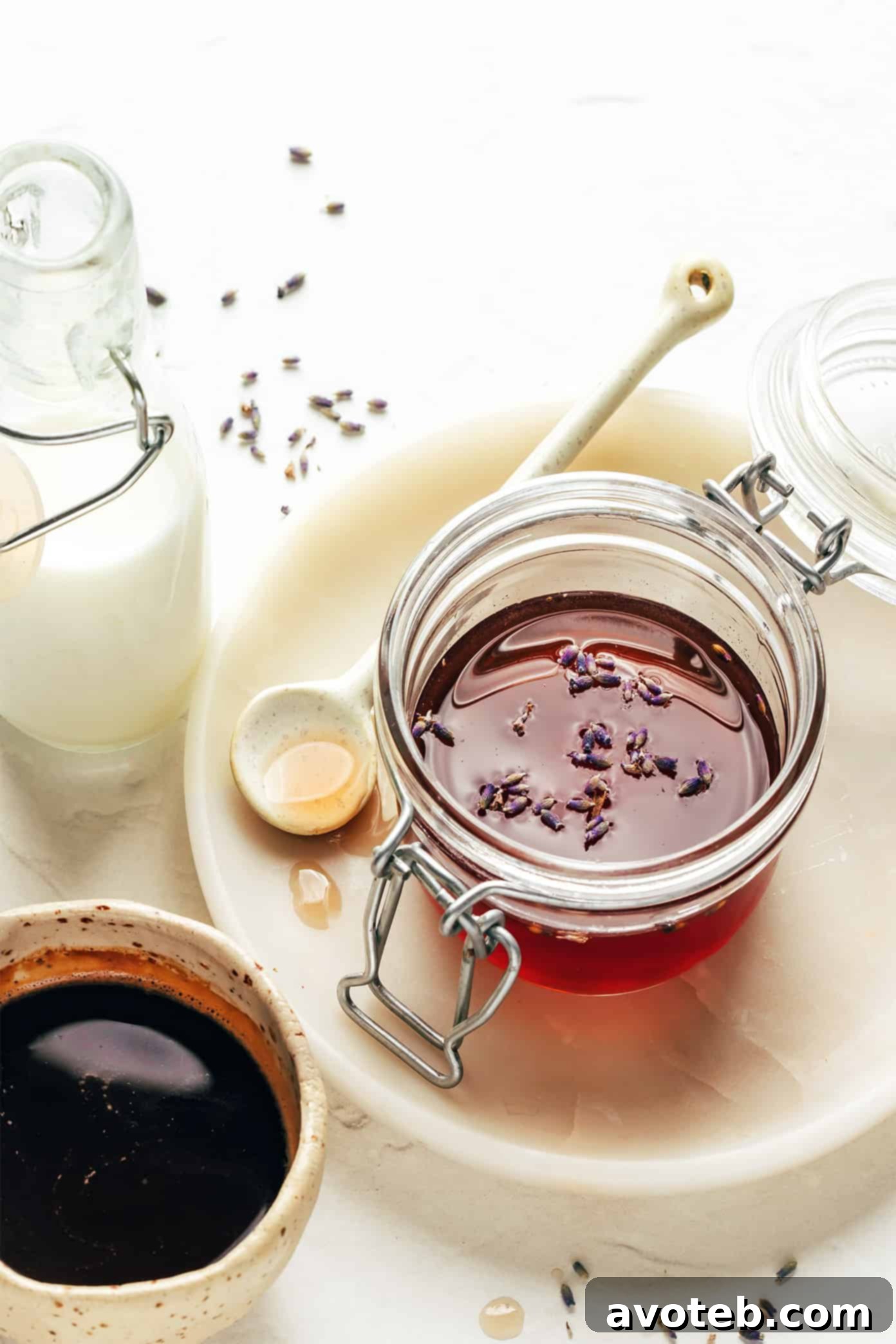 Lavender Latte Ingredients Overview