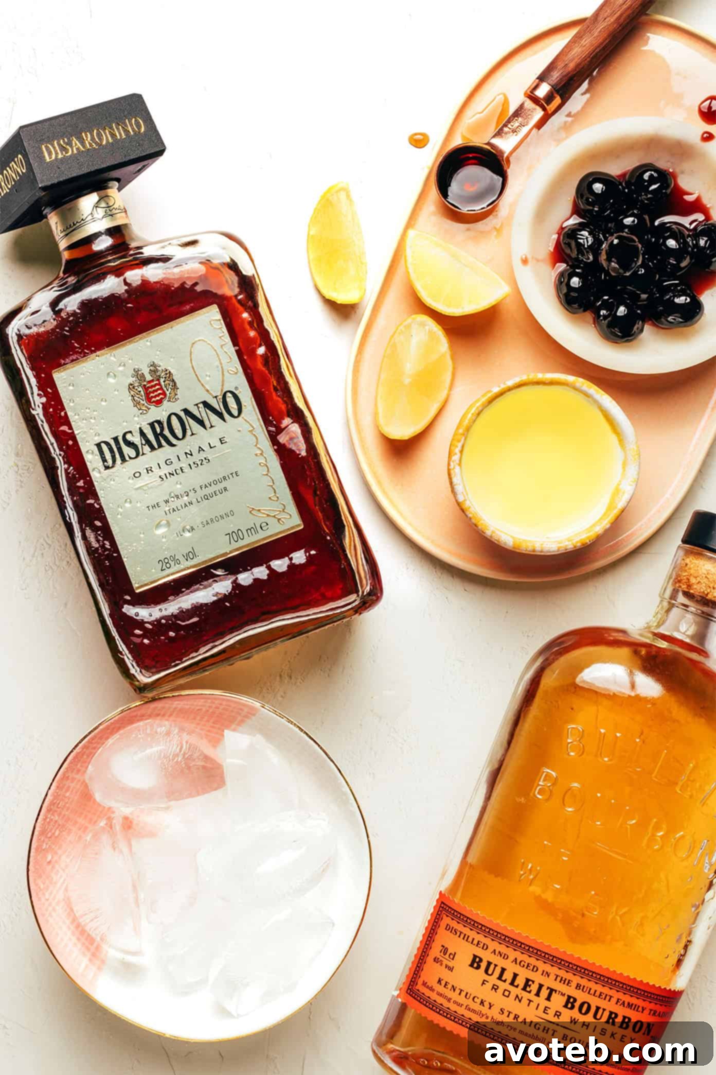 Amaretto Sour Ingredients