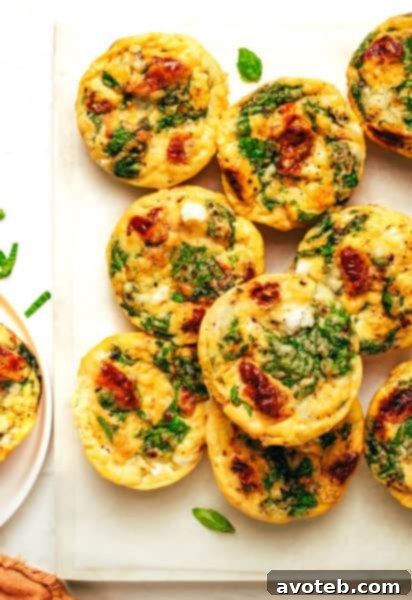 High Protein Egg Bites Recipe Card Image