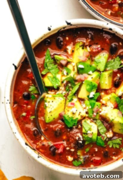 Quick Black Bean Soup