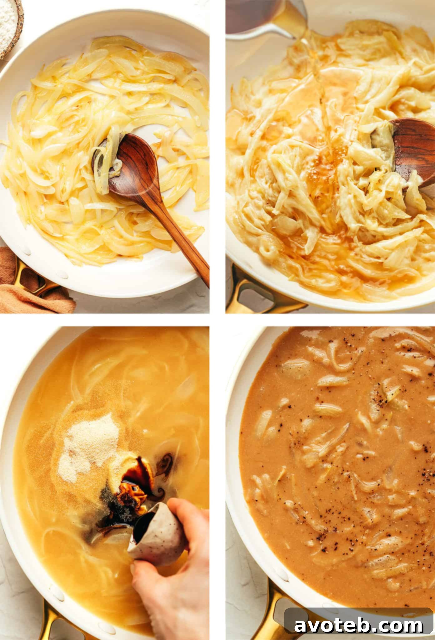 A large pot of creamy mashed potatoes with a pat of butter melting on top, garnished with fresh herbs.