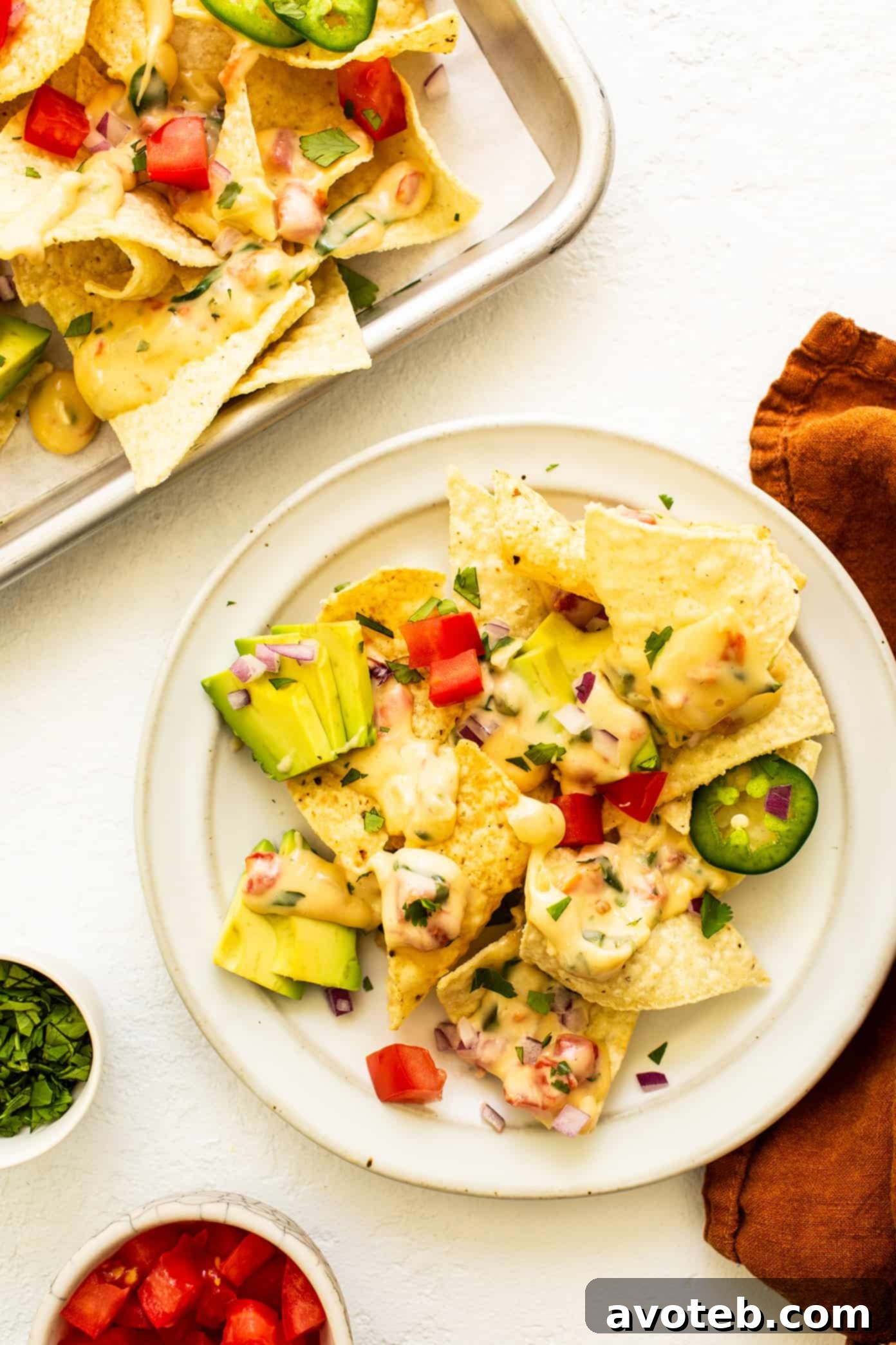 Queso Blanco: The Perfect Topping for Nachos and More Nachos with Queso Blanco - ultimate cheesy appetizer
