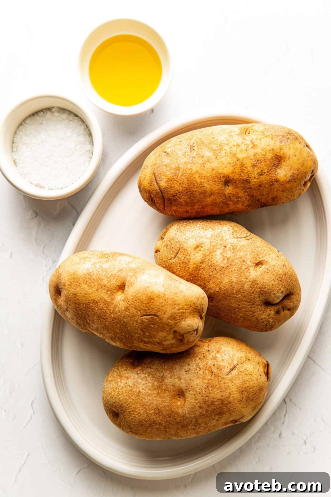 air fryer baked potato ingredients