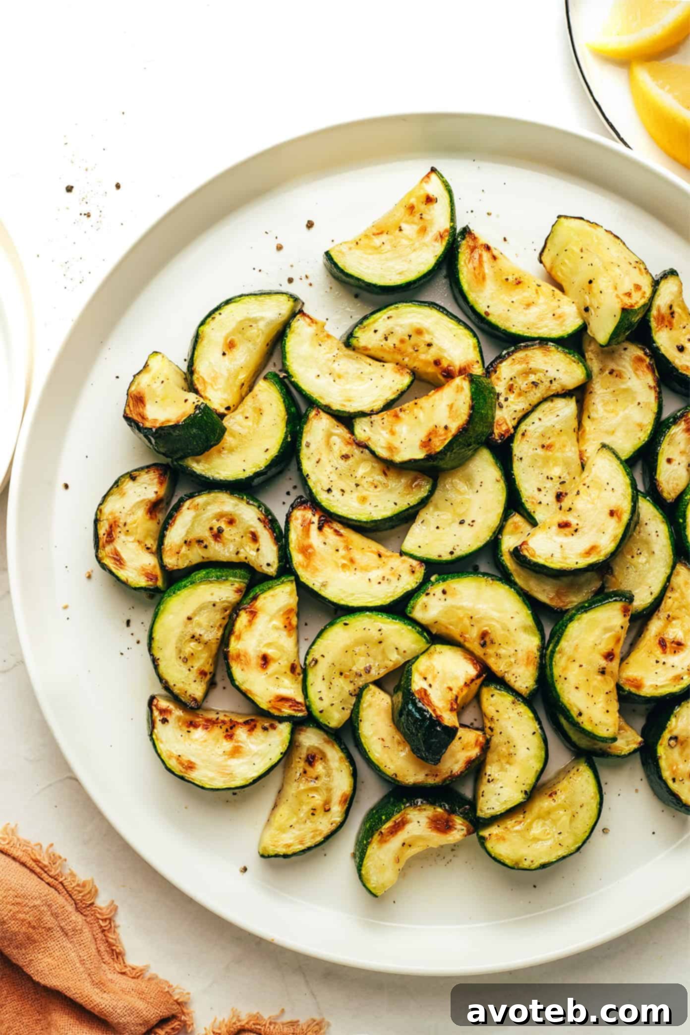 Crispy Air Fryer Zucchini Slices