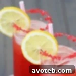 Small image of Sparkling Strawberry Lemonade with Pop Rocks rim