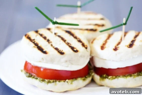 Grilled Caprese Sandwiches