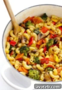 Roasted Vegetable Macaroni and Cheese