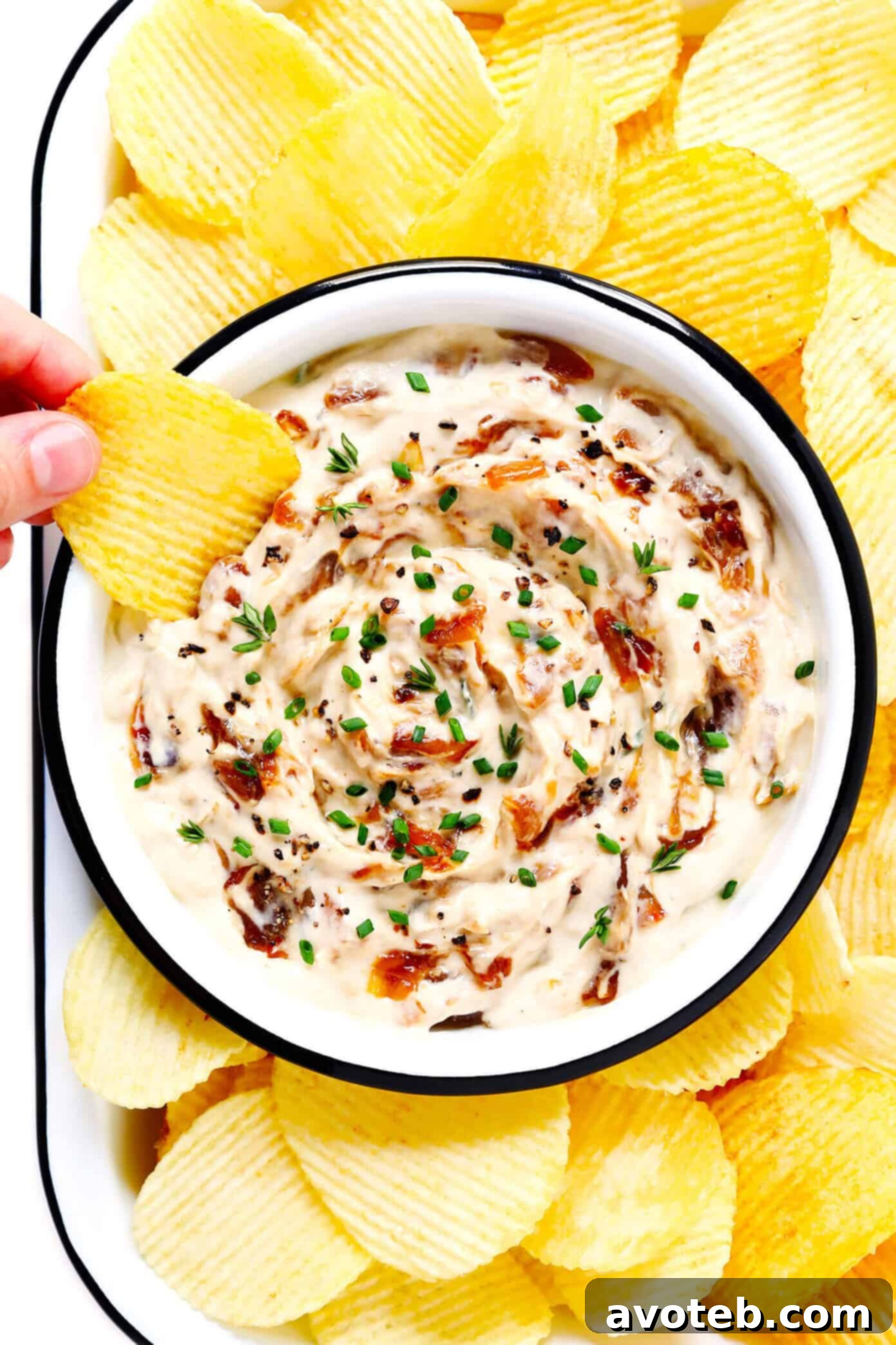 Best Homemade French Onion Dip Recipe
