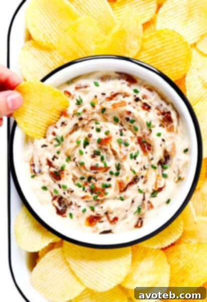 French Onion Dip Recipe