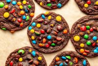 Chocolate M and M Cookies
Sweet Surprise Chocolate M&M Cookies