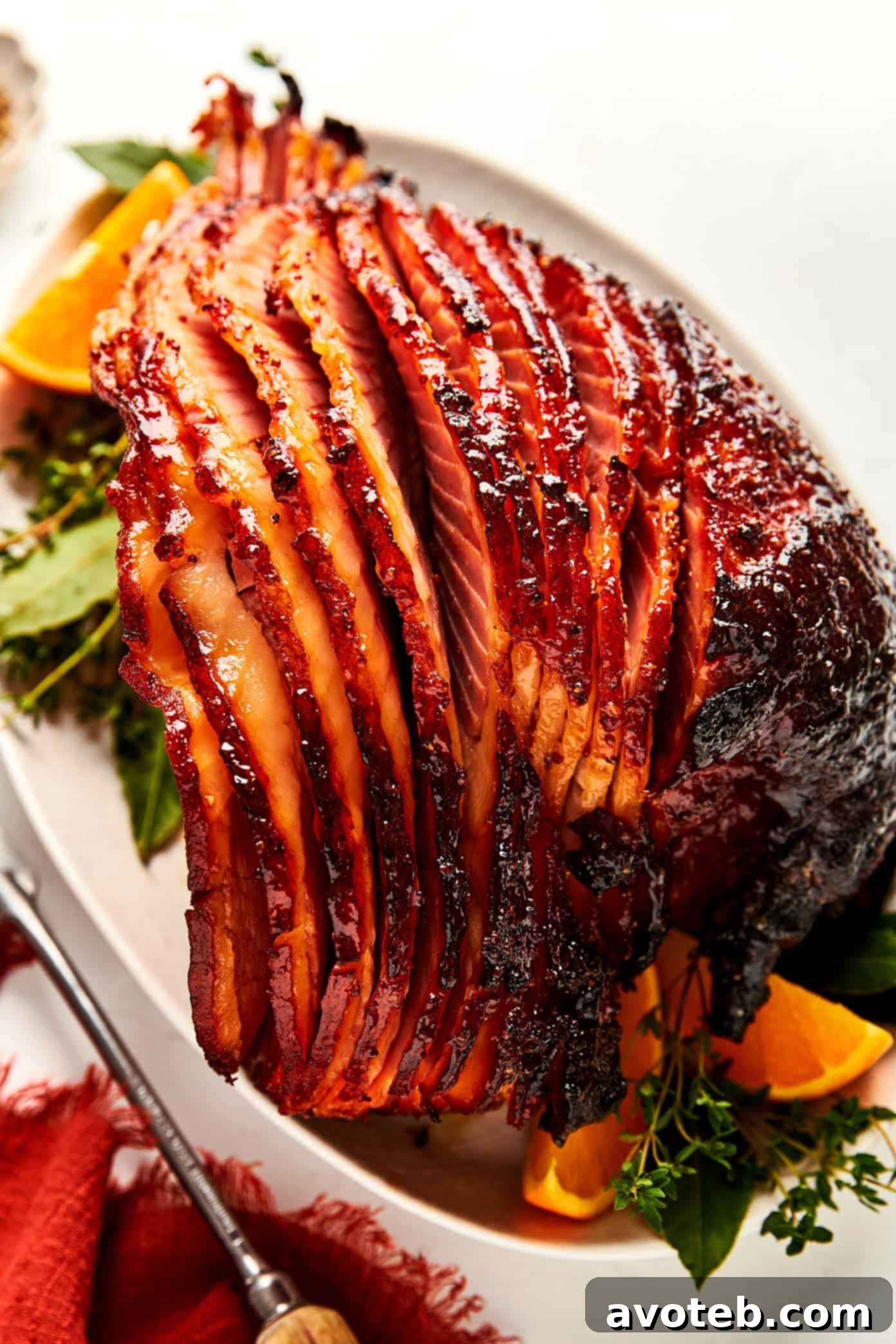 Honey Glazed Spiral Ham