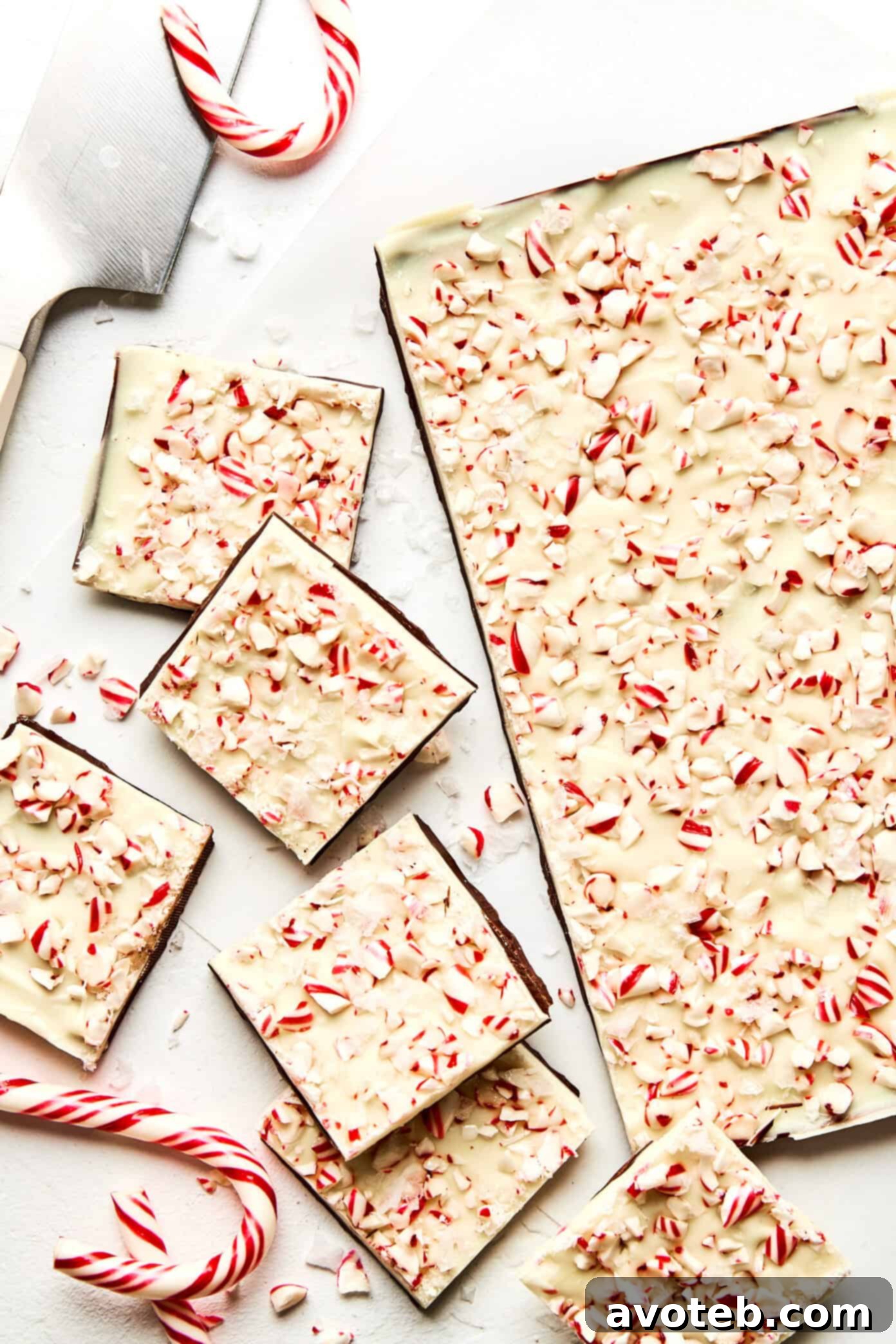 Peppermint Bark Pieces