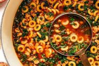 SpaghettiOs and Sausage Comfort Soup