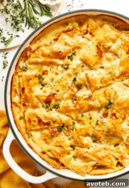 Puff Pastry Chicken Pot Pie