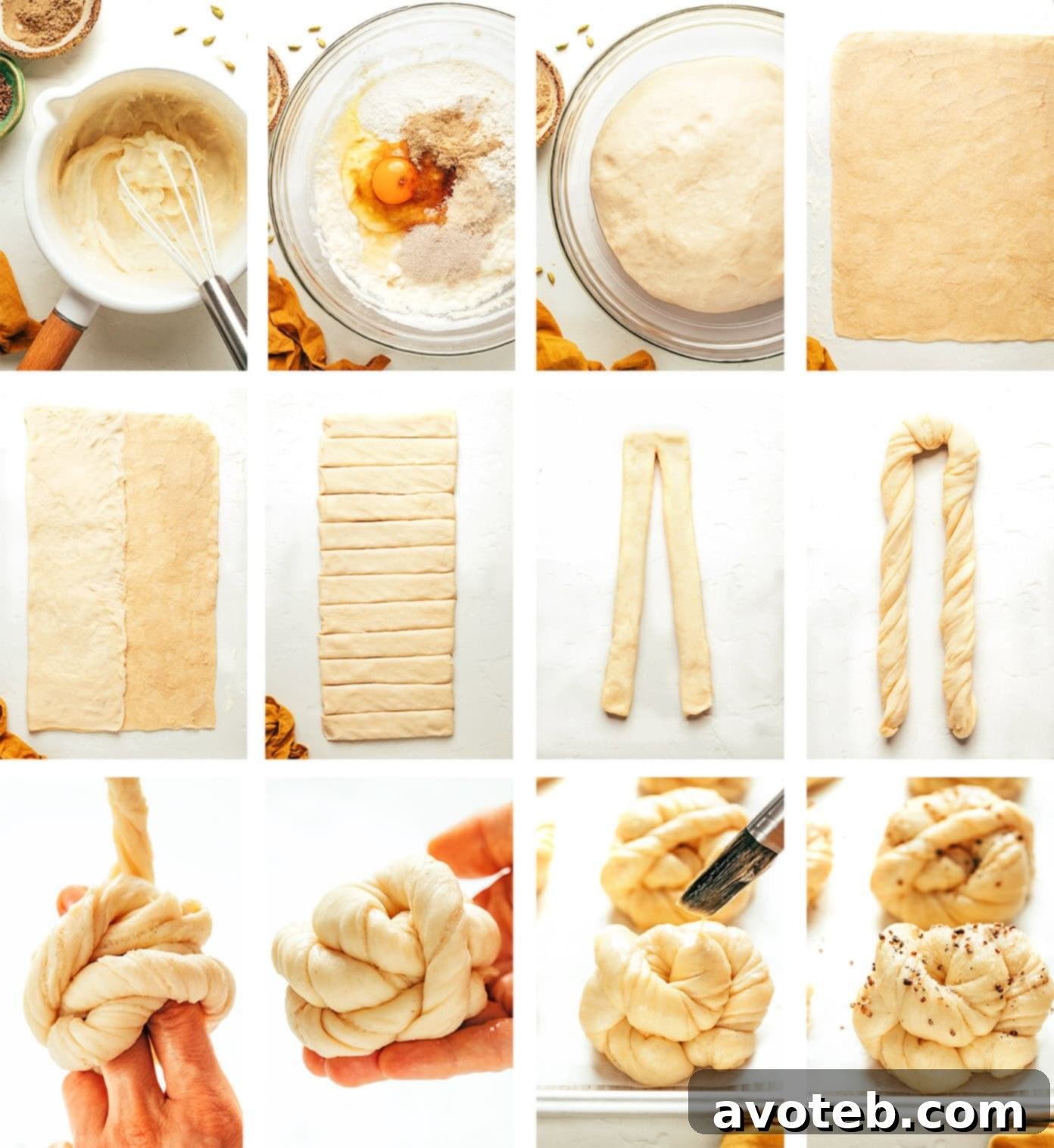 Variations of Swedish Cardamom Buns
