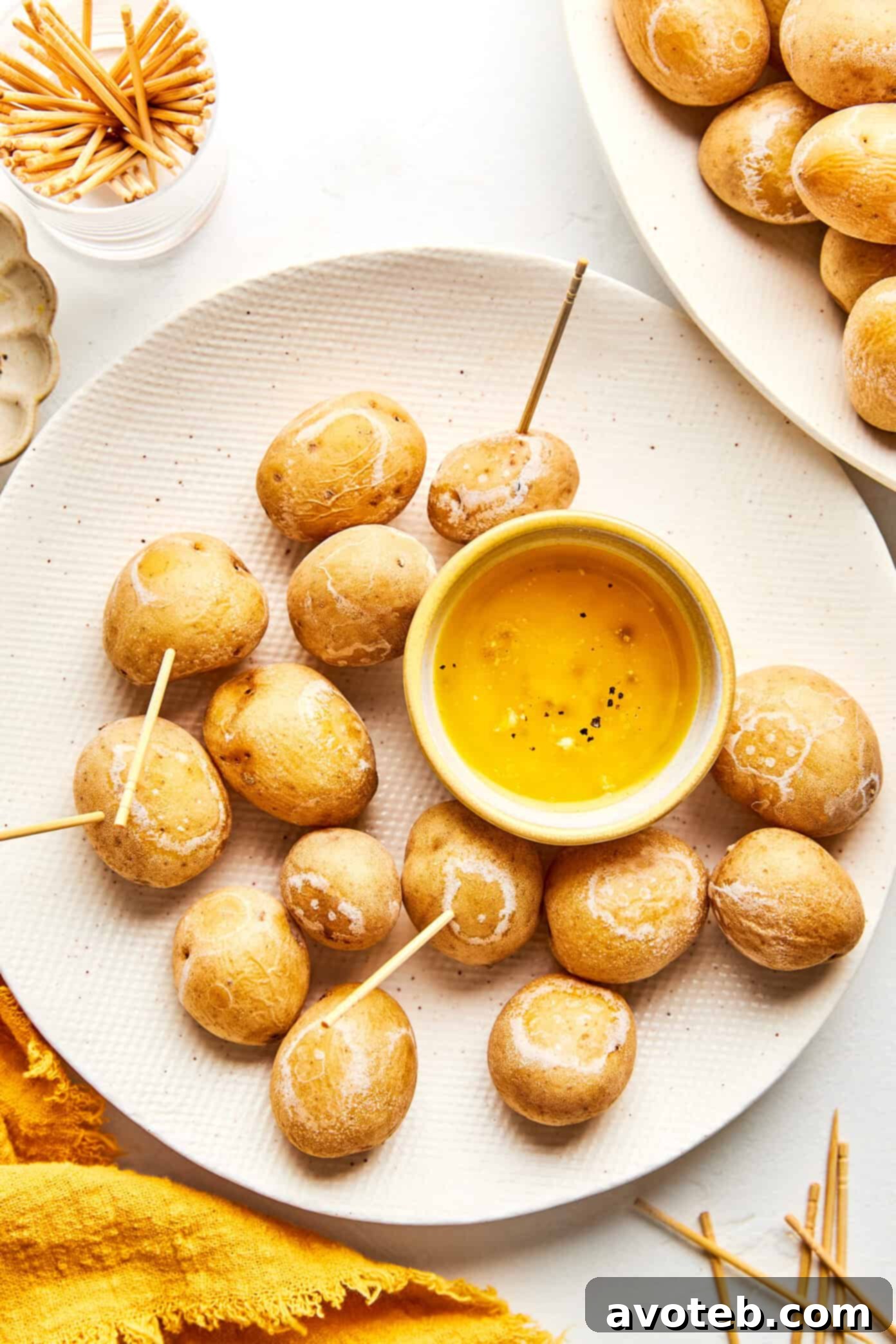 Serving Syracuse Salt Potatoes