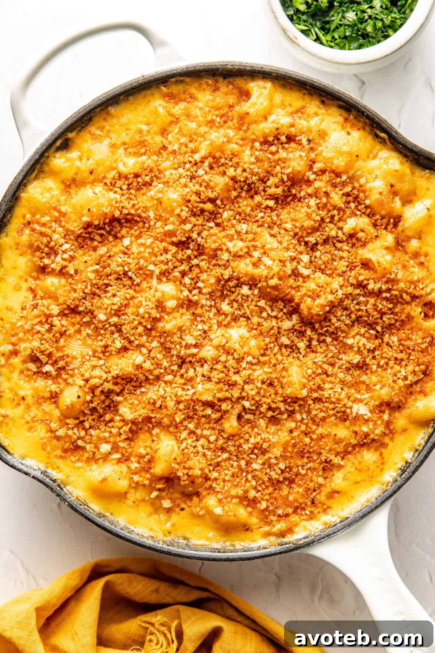 Baked Mac & Cheese Bliss 6 Another Delicious Shot of Baked Mac and Cheese
