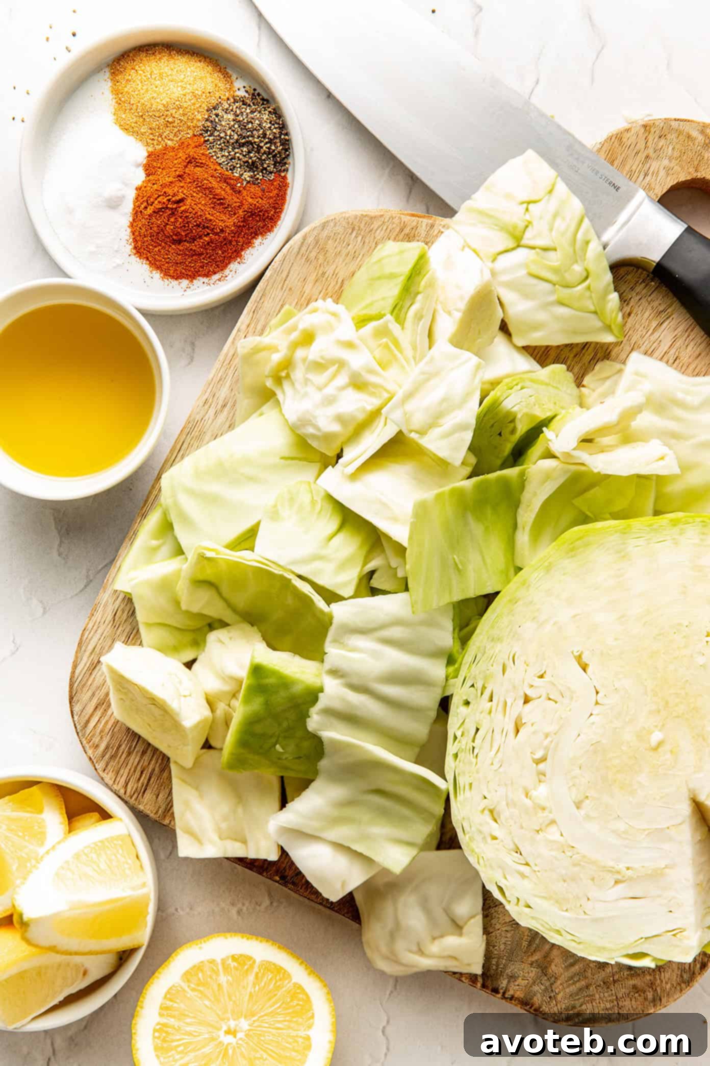 Roasted Cabbage Variations