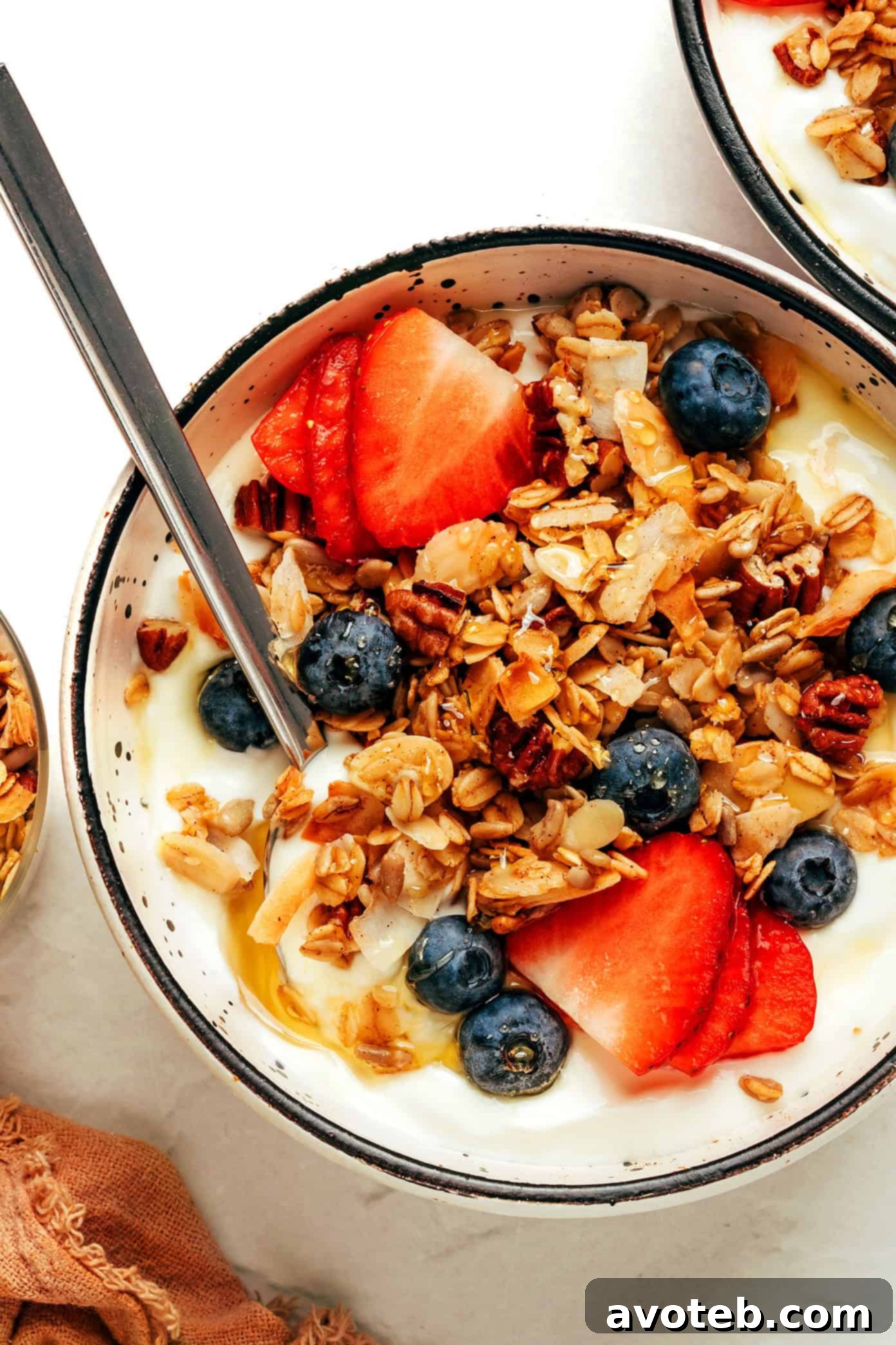 Finished Air Fryer Granola
