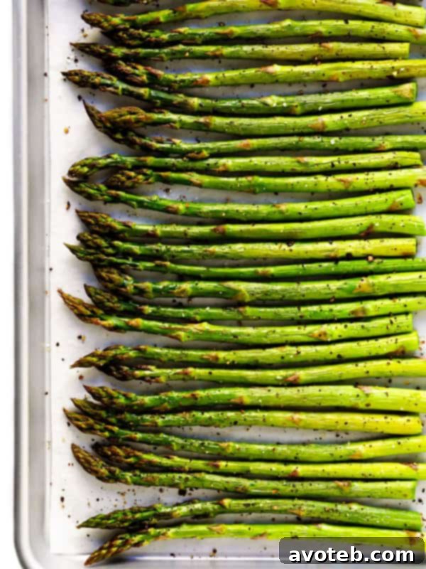 Roasted Asparagus Recipe