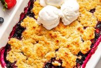 Lemon Berry Cobbler Recipe: Easy, Fresh Summer Dessert