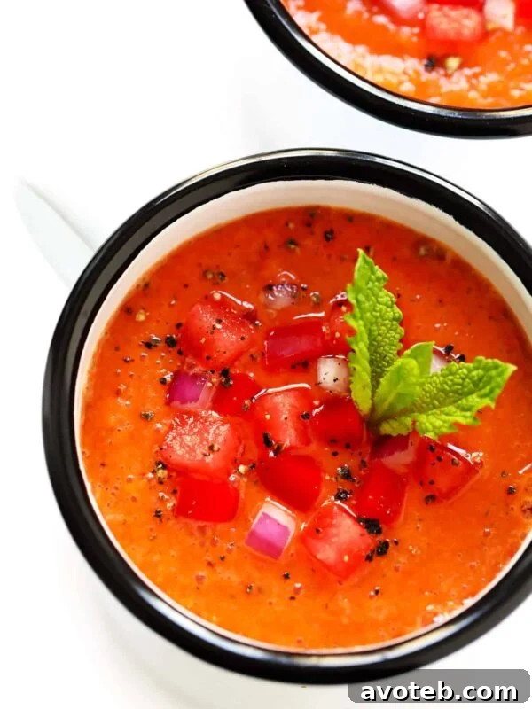 Watermelon Gazpacho