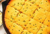 Spicy Jalapeño Cheddar Cornbread Recipe