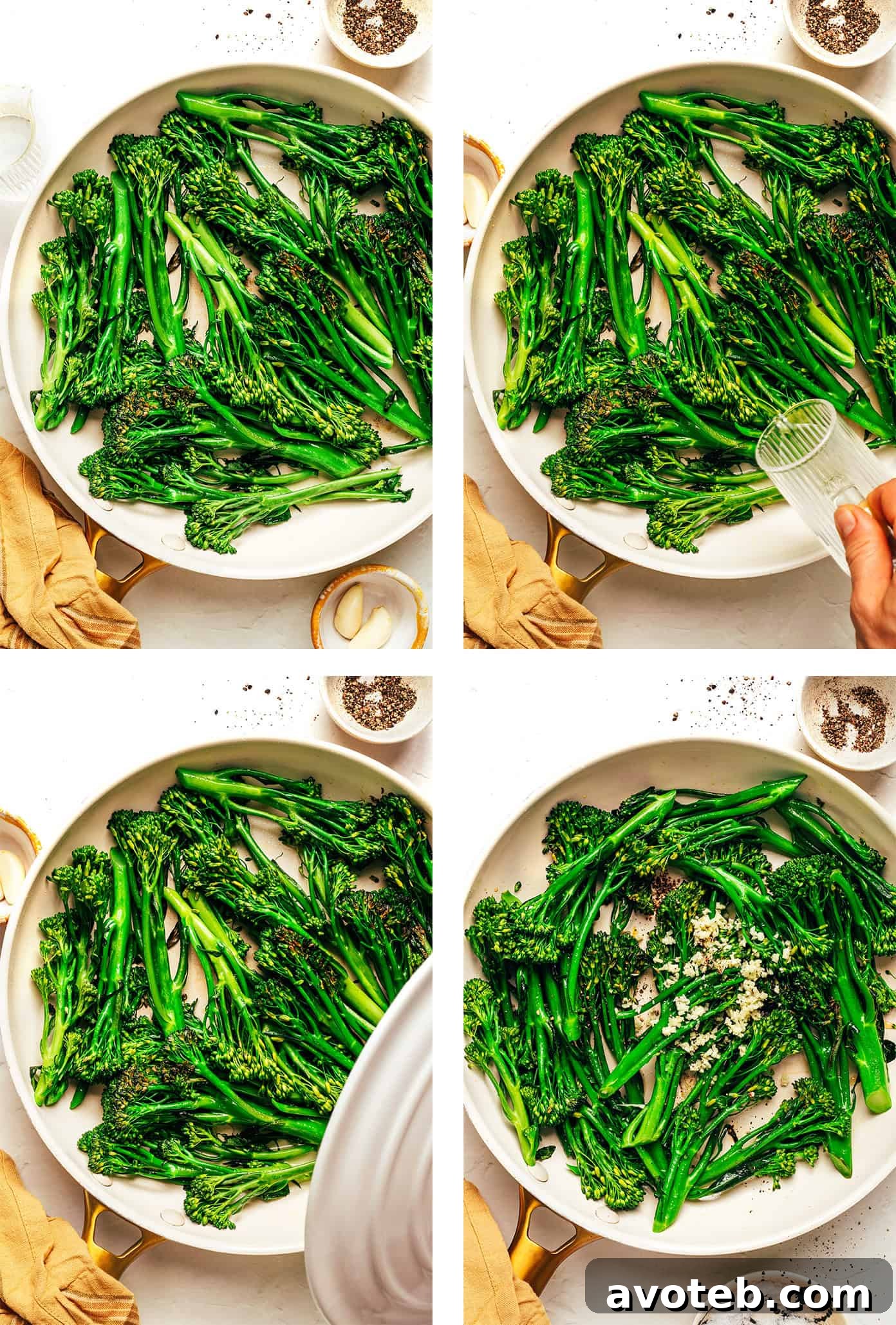 Pan Sauteed Broccolini with Garlic and Lemon 5 img 103937 4