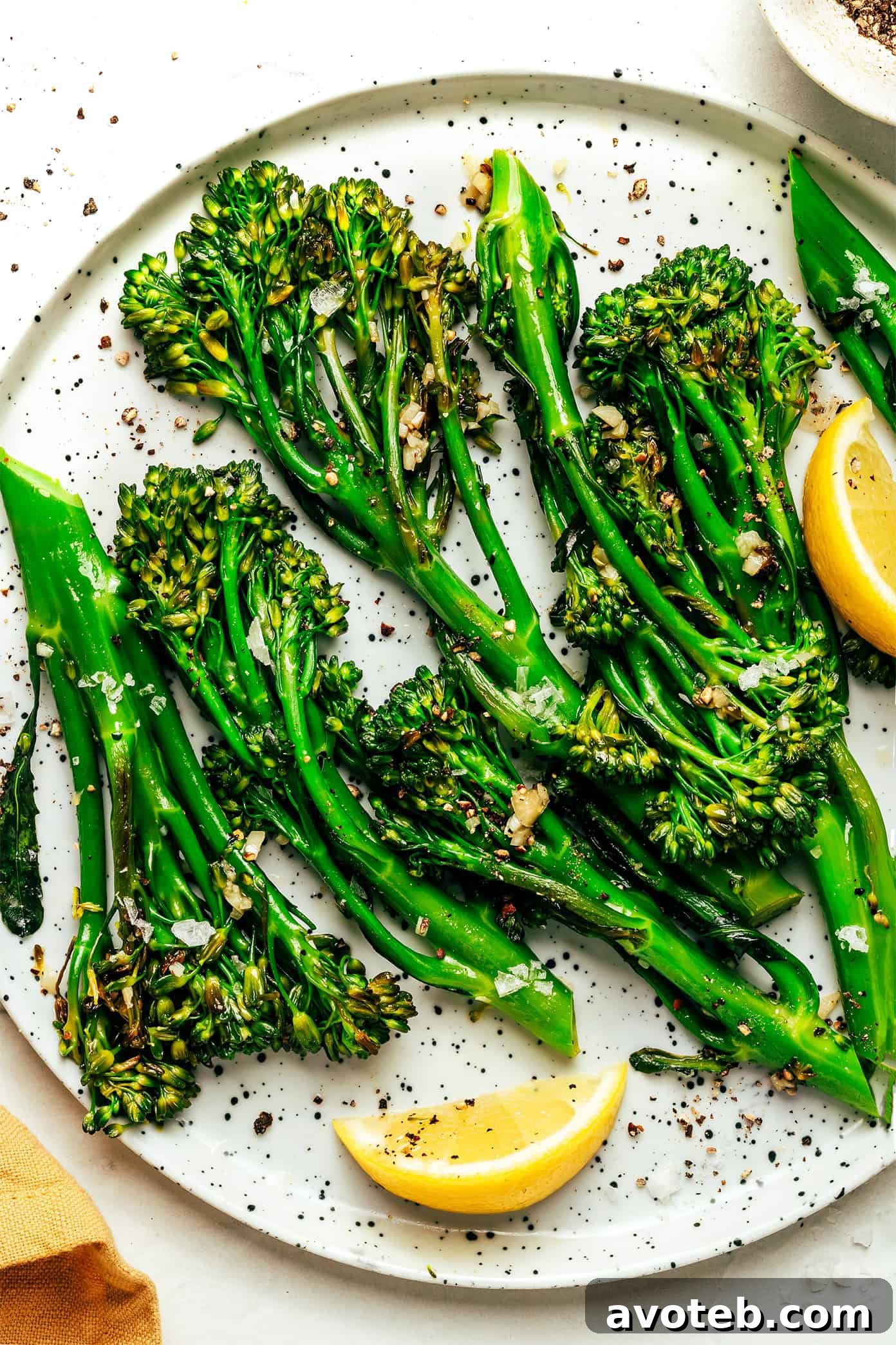 Pan Sauteed Broccolini with Garlic and Lemon 7 img 103937 6