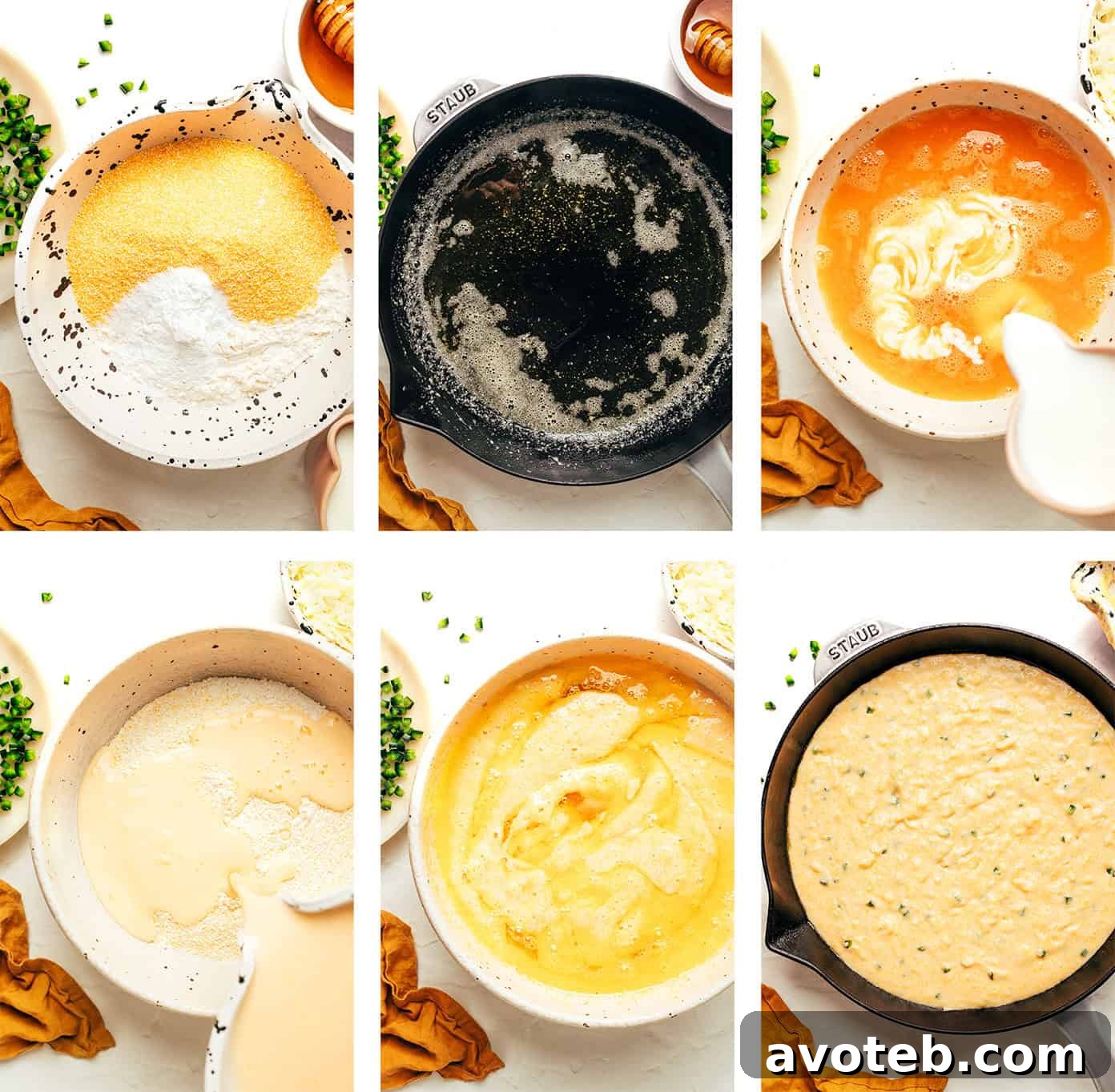 Spicy Jalapeño Cheddar Cornbread Recipe 5 img 104185 4