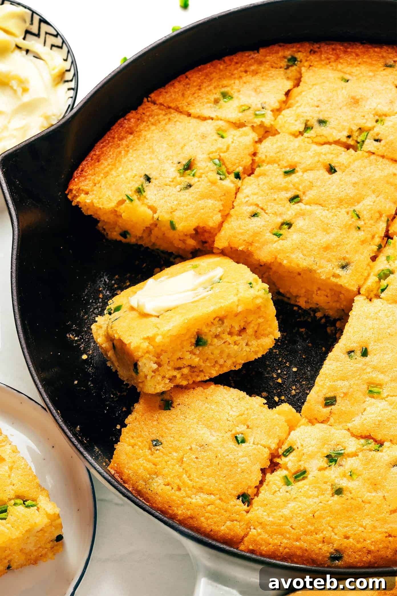 Spicy Jalapeño Cheddar Cornbread Recipe 6 img 104185 5