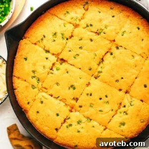 Spicy Jalapeño Cheddar Cornbread Recipe 8 img 104185 7
