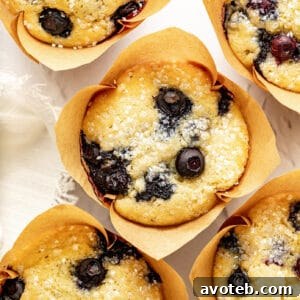 Fluffy Homemade Blueberry Muffins with Lemon Zest 12 img 104297 11