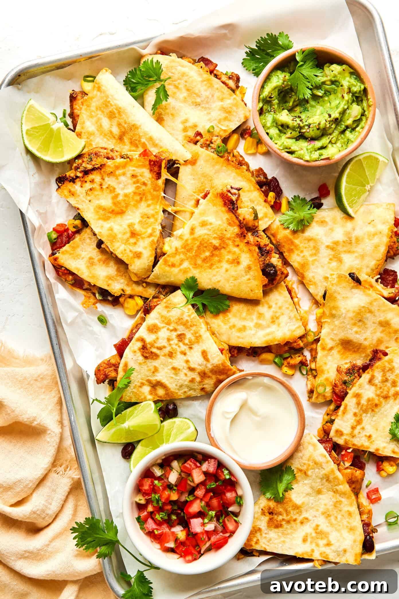 Crispy Chicken and Bacon Quesadillas with Cheddar 6 img 105219 5